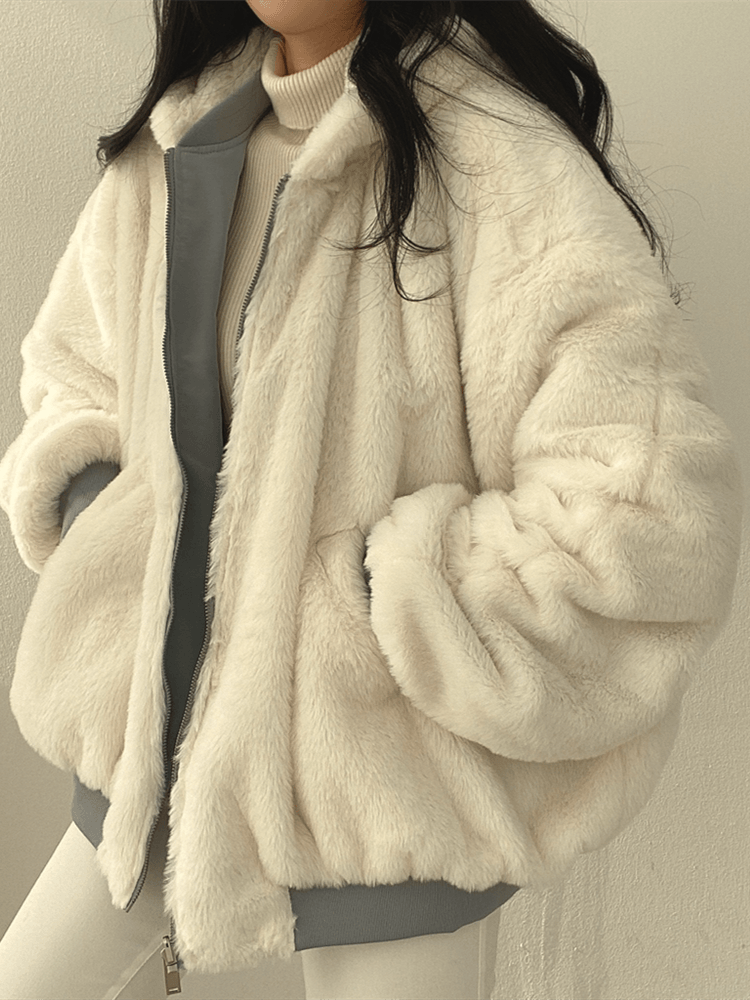 Damen-Wendejacke aus Polyester