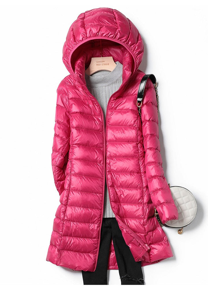 W&W Mode Ultraleichte Freizeitjacke für den Winter