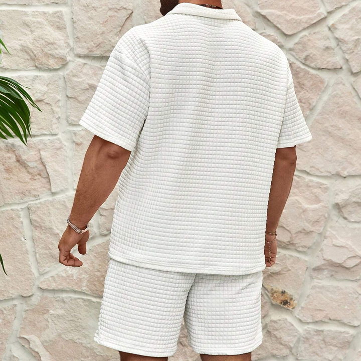 W&W Mode | Luxuriöses Sommer Satz Für Herren Polo Und Shorts