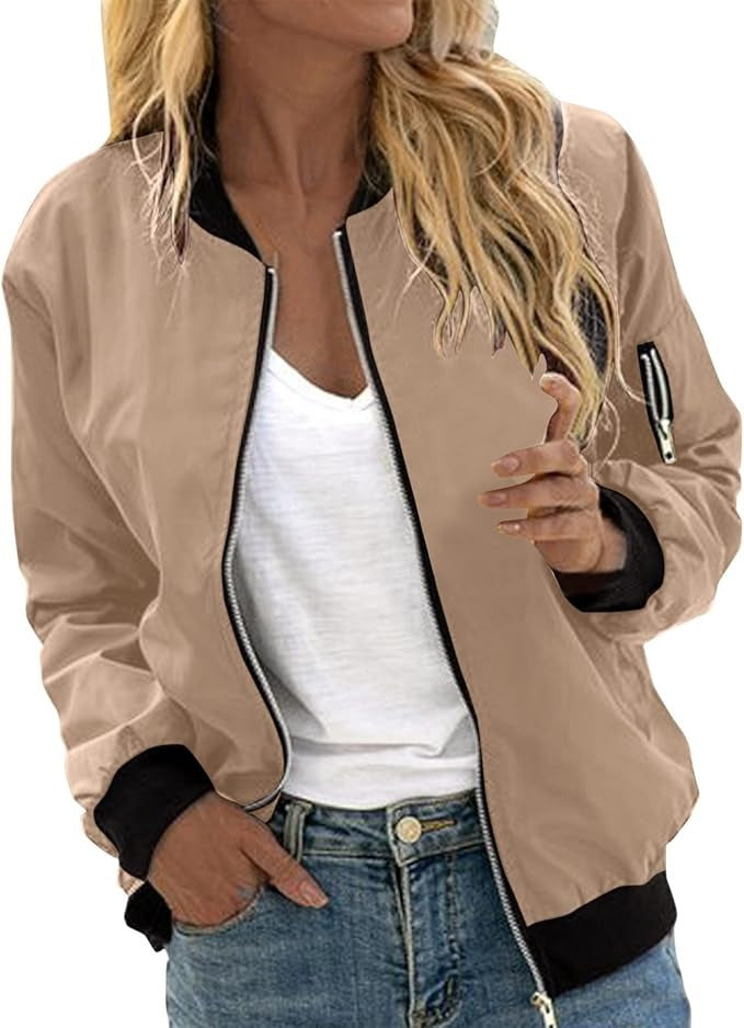 W&W Mode | Bomberjacke mit Blumenmuster für Damen