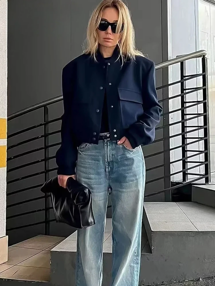 W&W Mode | Elegante Bomberjacke für Damen
