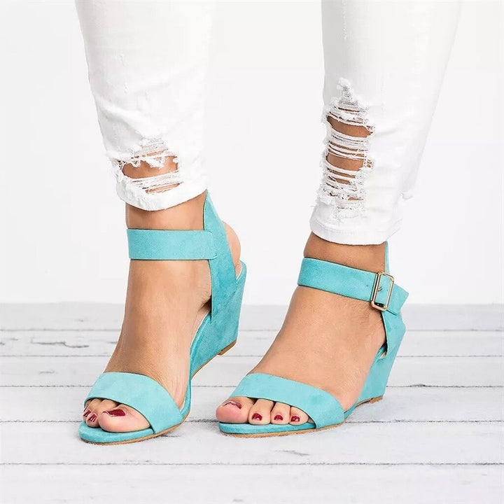 W&W Mode | Rutschfest Hoher Absatz Keilsandalen