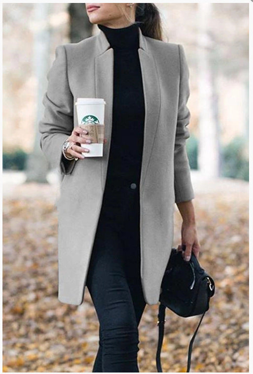 W&W Mode | Damenmantel Büro Lady Blazer - Elegant & Professionell