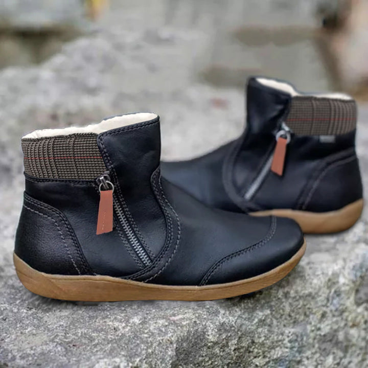 W&W Mode | Wasserdichte, Orthopädische Lederstiefel