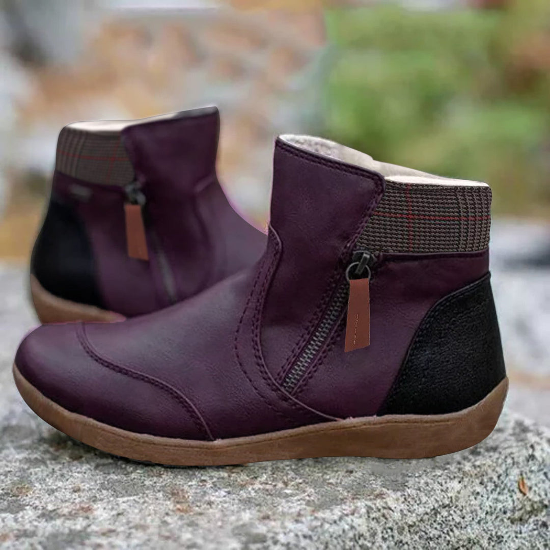 W&W Mode | Wasserdichte, Orthopädische Lederstiefel