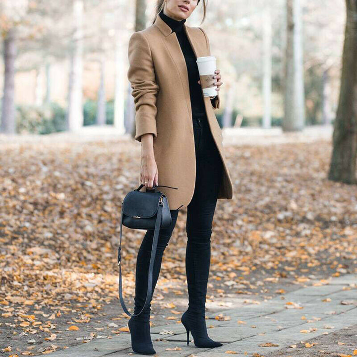 W&W Mode | Damenmantel Büro Lady Blazer - Elegant & Professionell