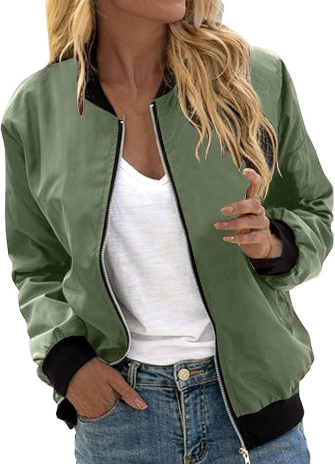 W&W Mode | Bomberjacke mit Blumenmuster für Damen