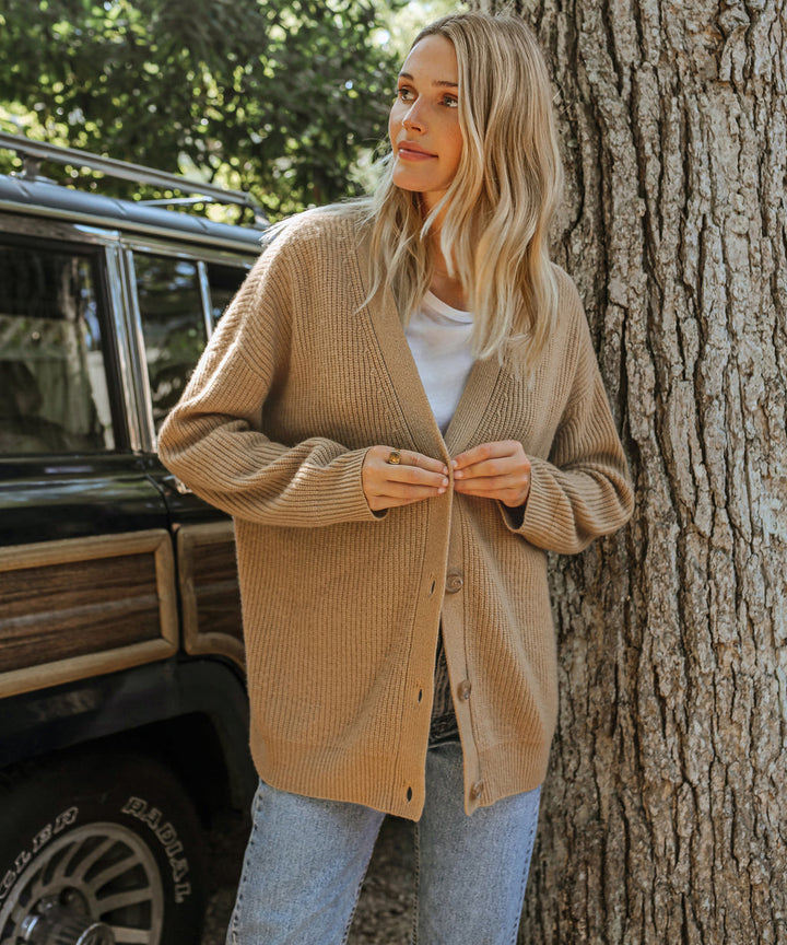 W&W Mode | Stilvolle Kaschmir-Strickjacke