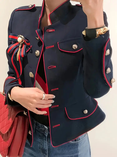 W&W Mode | Militärjacke Aus Baumwolle
