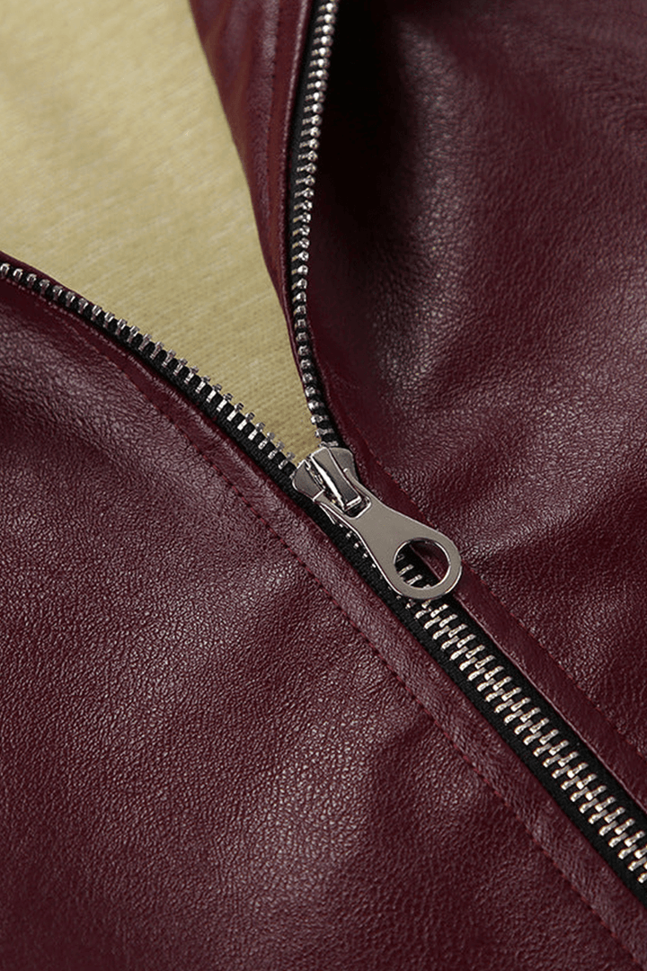W&W Mode | Kurze Kunstlederjacke