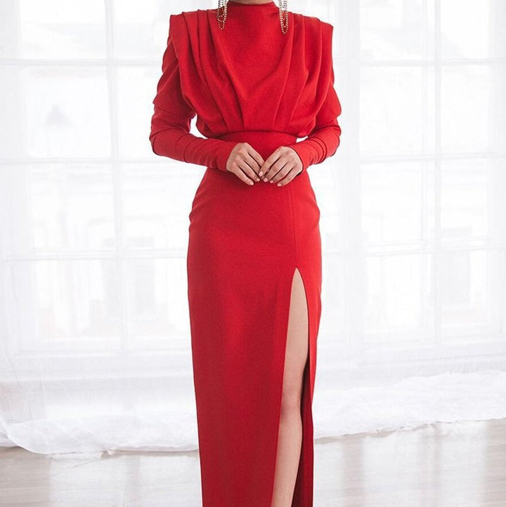 W&W Mode Rollkragenpullover-Kleid in Mode