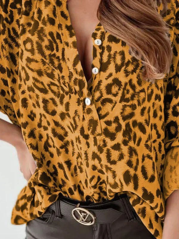 W&W Mode |  Trendige Bluse im Leo-Muster