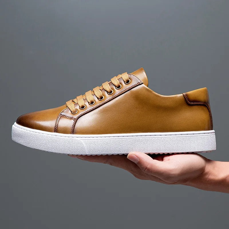 W&W Mode | Leren Herren Sneaker
