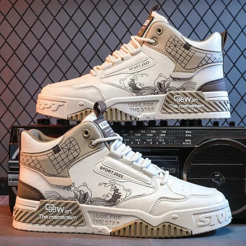 Herren Sneaker mit Mesh-Futter und Gummisohle