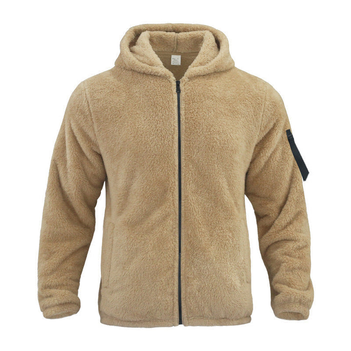 W&W Mode - Doppelseitige Fleece Herren Jacke