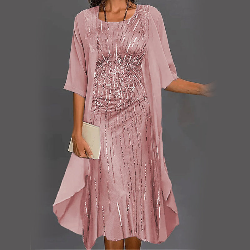 W&W Mode | Chic & Bequem Blusen Und Kleid Ensemble