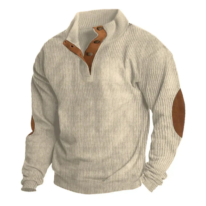 W&W Mode | Geknöpfter Pullover Für Männer