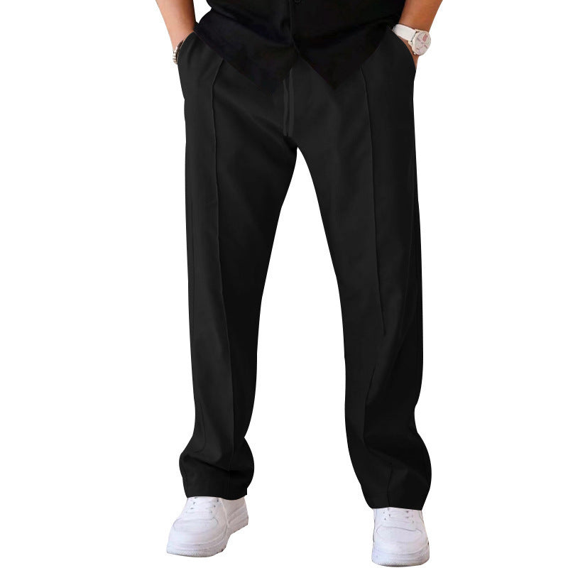 W&W Mode | Bequeme, Breitgeschnittene Herren Hose Aus Leichtem, Luftigem Material