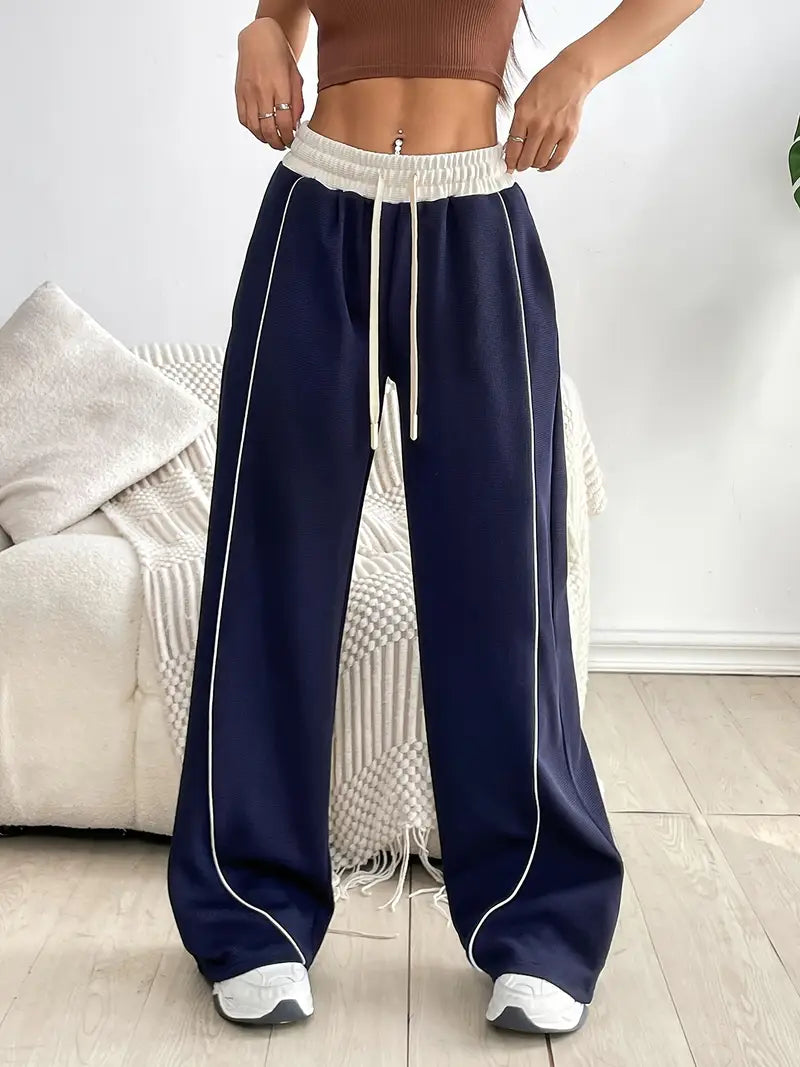 W&W Mode | Bequeme Weitbein Jogginghose Mit Stretch Für Damen