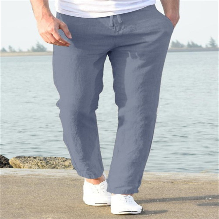W&W Mode | Hochwertige Leinenhose