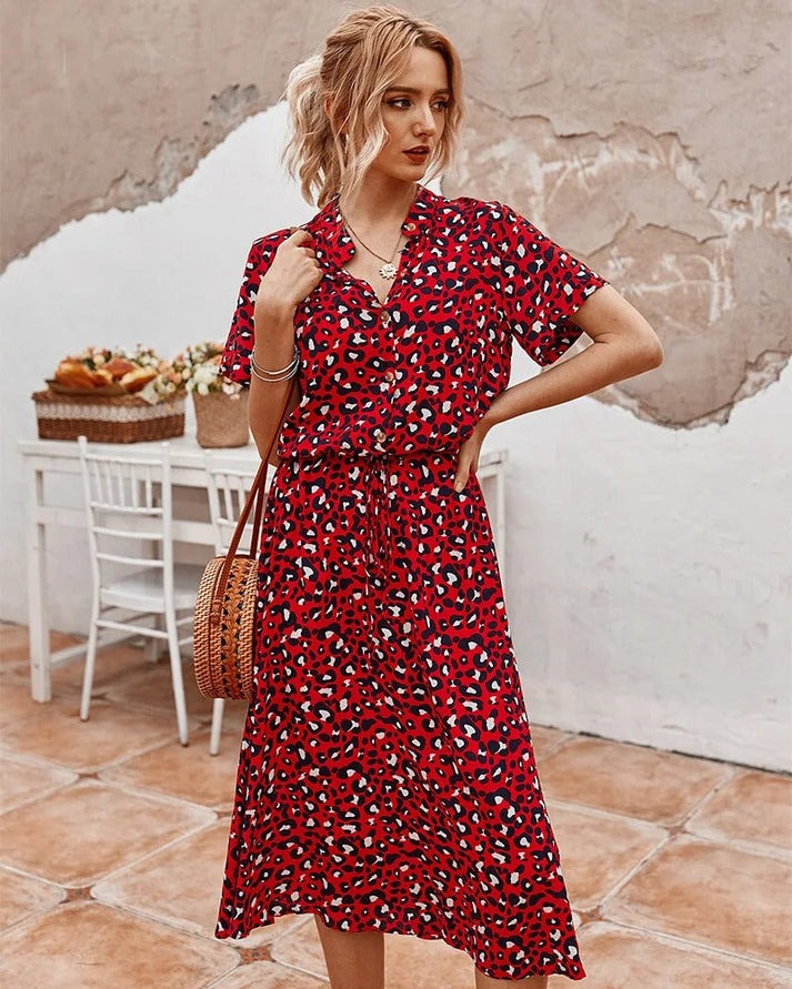 W&W Mode | Elegantes Langarm-Winterkleid Für Frauen