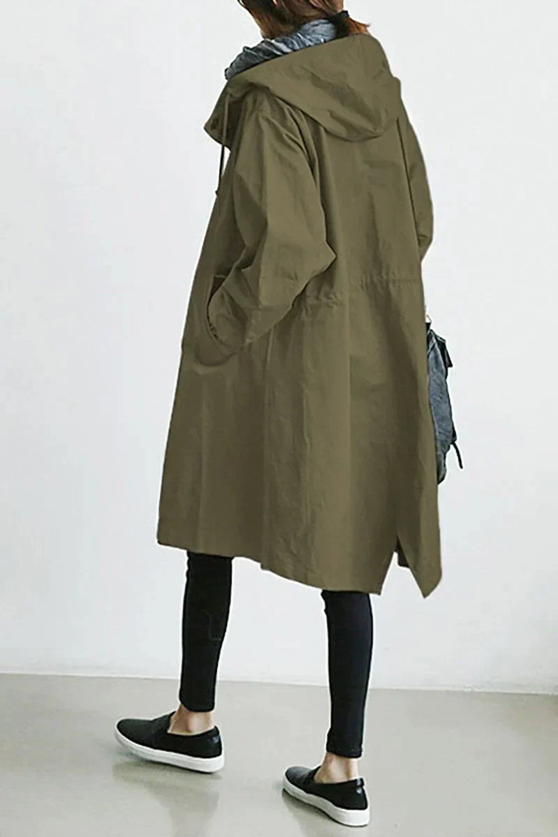 W&W Mode - Windbreaker-Jacke mit Kapuze