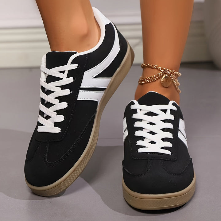 W&W Mode | Bequeme Damensneaker in Einfarbigen Farben