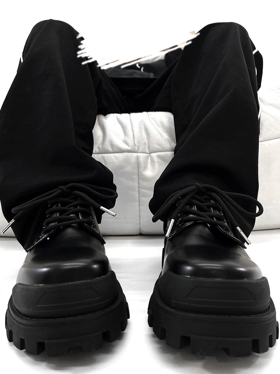 W&W Mode | Moderne Lederschuhe Mit Dicker Sohle