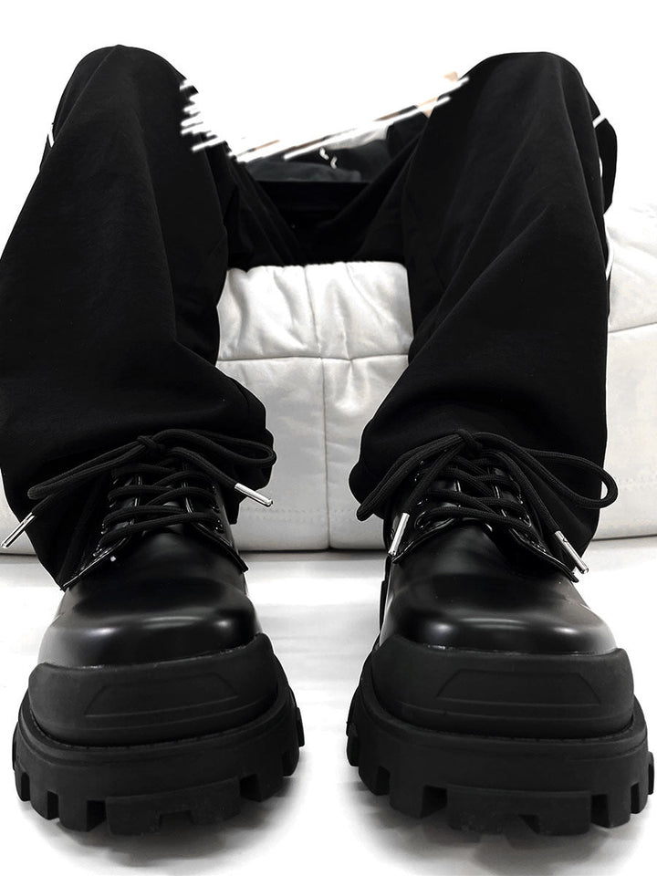W&W Mode | Moderne Lederschuhe Mit Dicker Sohle