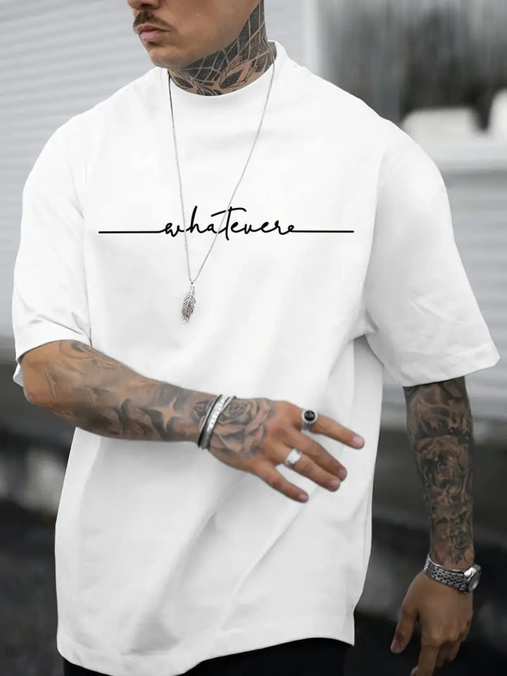 W&W Mode | Herren T-shirt Mit Rundhalsausschnitt