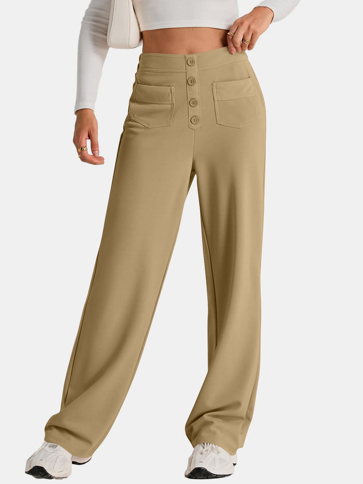 W&W Mode | Taille Weite Hose Mit Taschen Elegant Und Komfortabel