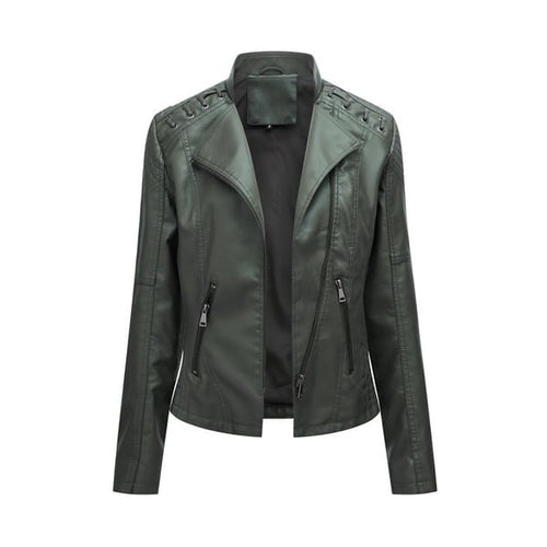 W&W Mode | Gewaschene Lammlederjacke
