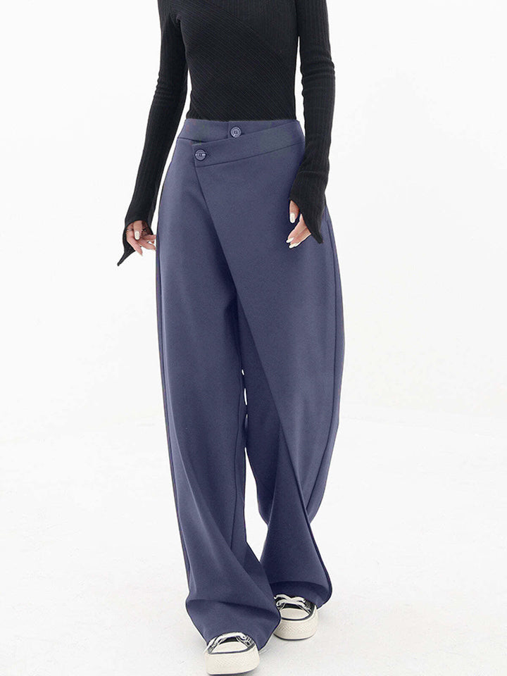 W&W Mode | Asymmetrische weite Hose