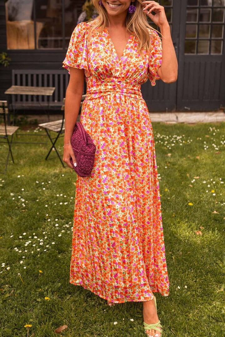 W&W Mode | Elegantes Blumen Kleid Für Den Sommer