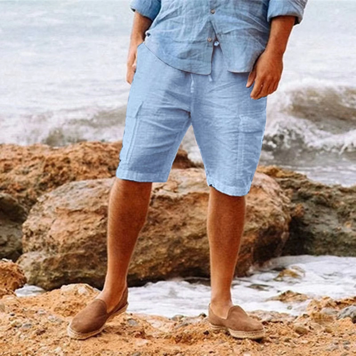 W&W Mode | Elegante Leinen Shorts Für Männer