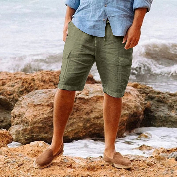 W&W Mode | Elegante Leinen Shorts Für Männer
