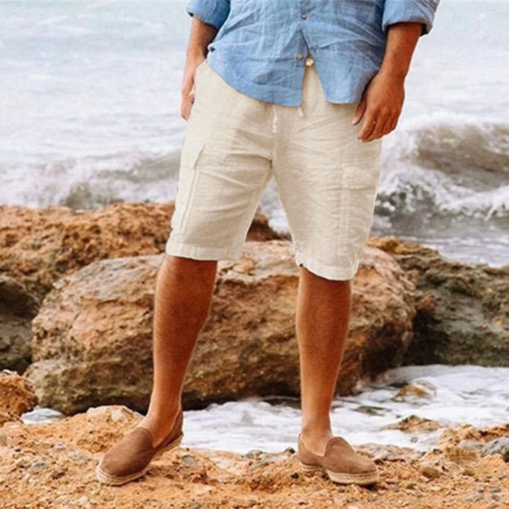 W&W Mode | Elegante Leinen Shorts Für Männer