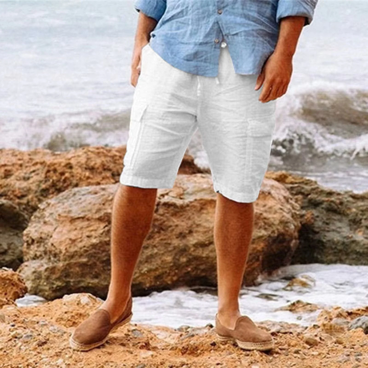 W&W Mode | Elegante Leinen Shorts Für Männer