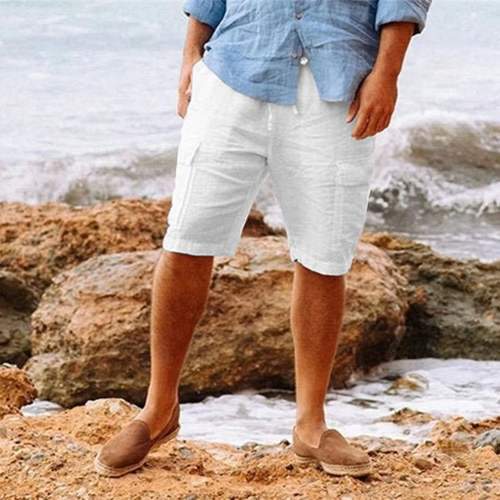 W&W Mode | Elegante Leinen Shorts Für Männer