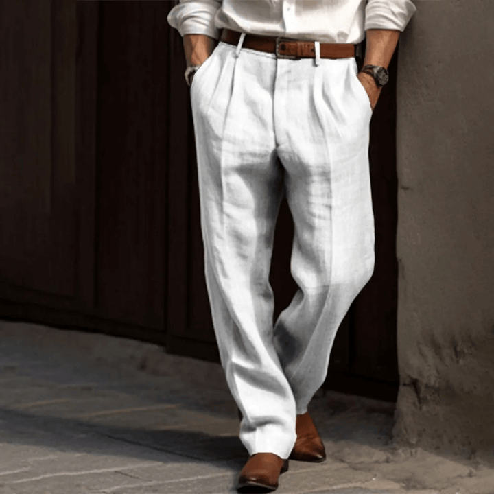 Herren Retro hose Im Weit Geschnittenen Stil