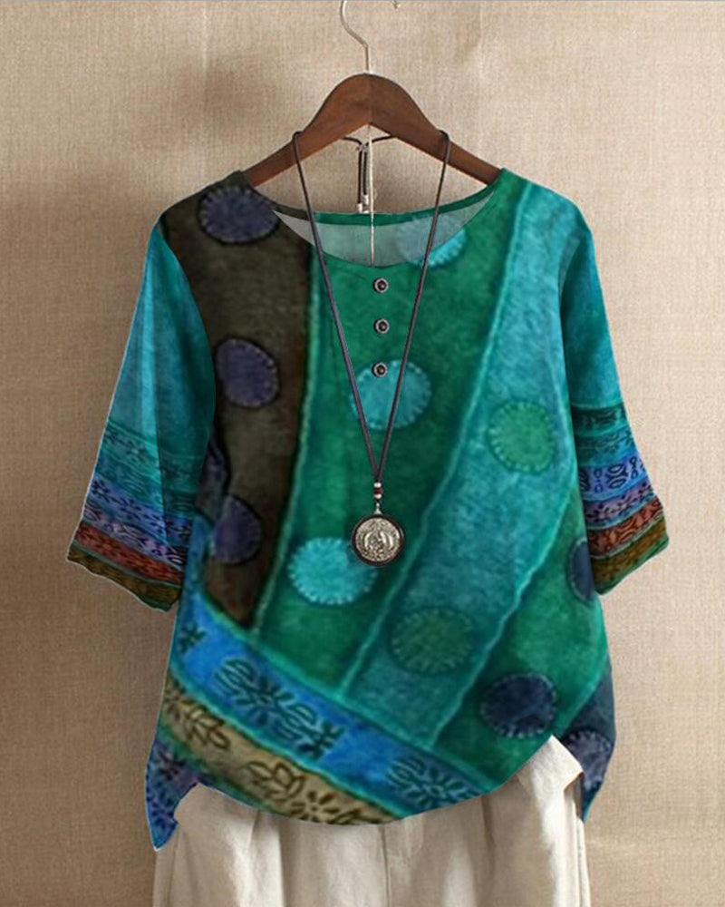 W&W Mode | Vintage Boho Top