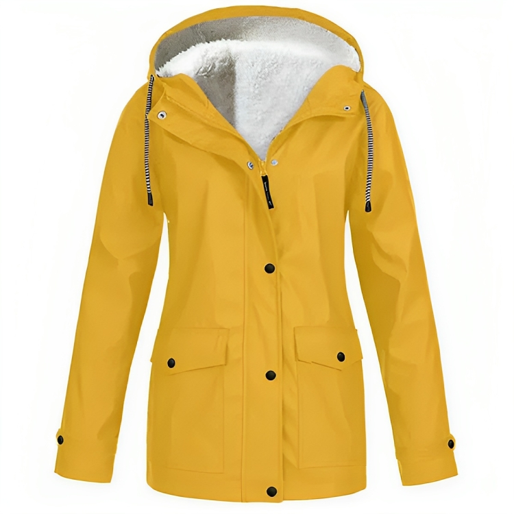 W&W Mode | Warmer Fleece-Regenmantel
