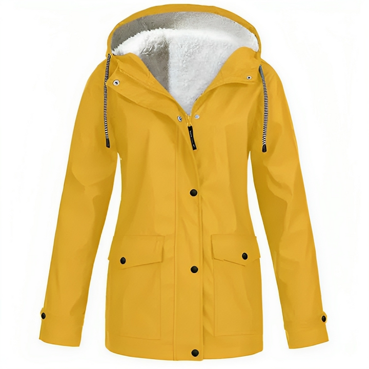 W&W Mode | Warmer Fleece-Regenmantel