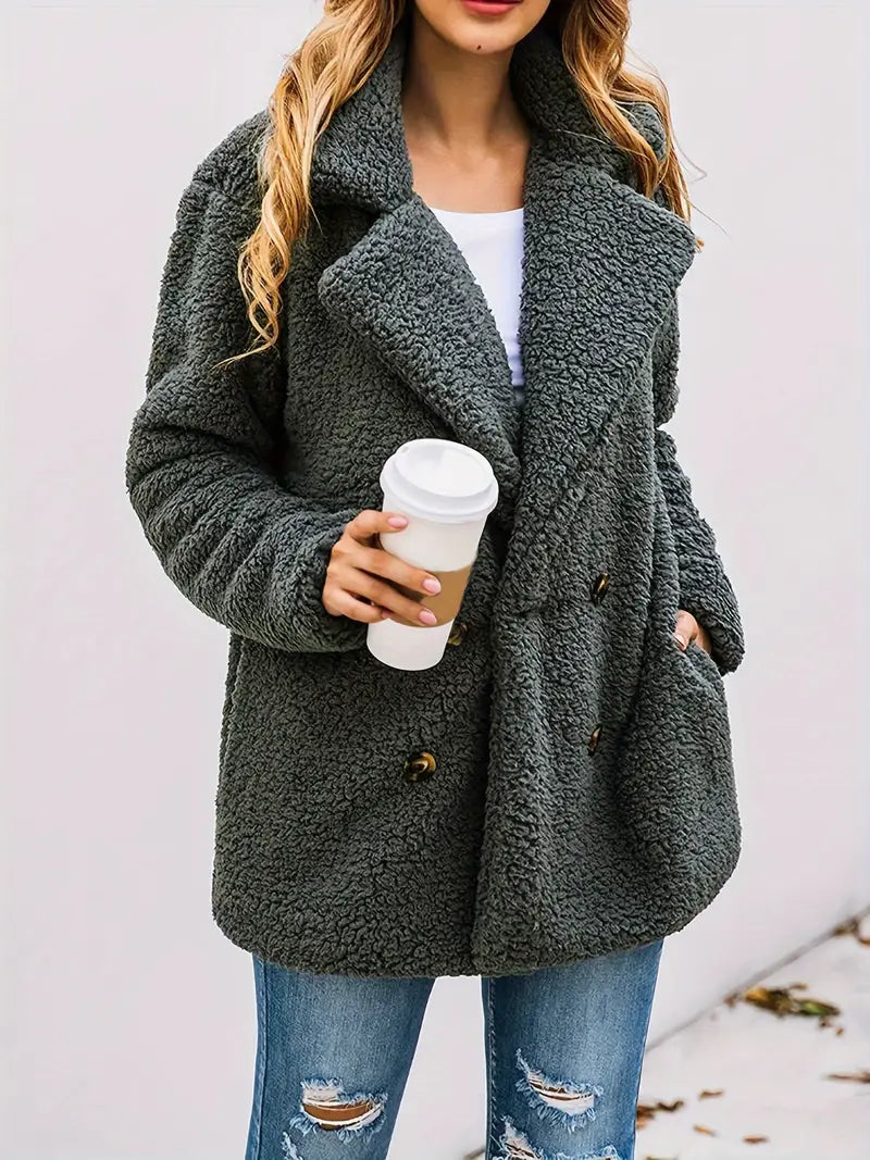 René | Luxus Teddyjacke für die kalte Saison