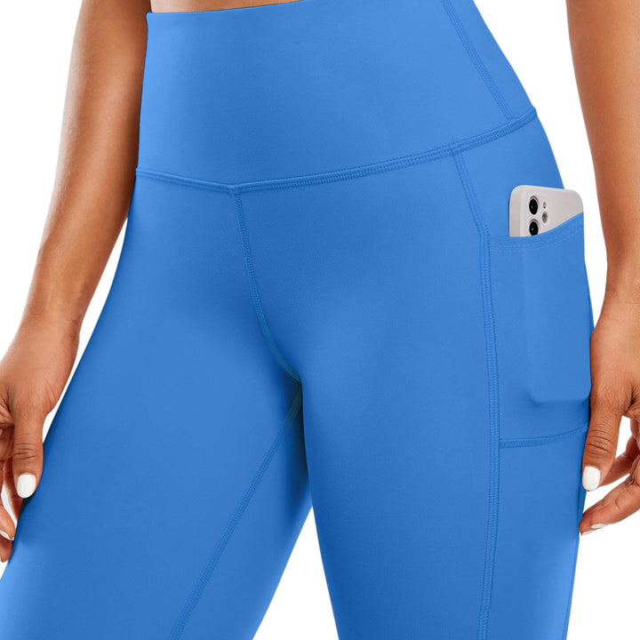 W&W Mode | Schnell Trocknende Damen Yogalegging Mit Hohem Bund Und Tasche