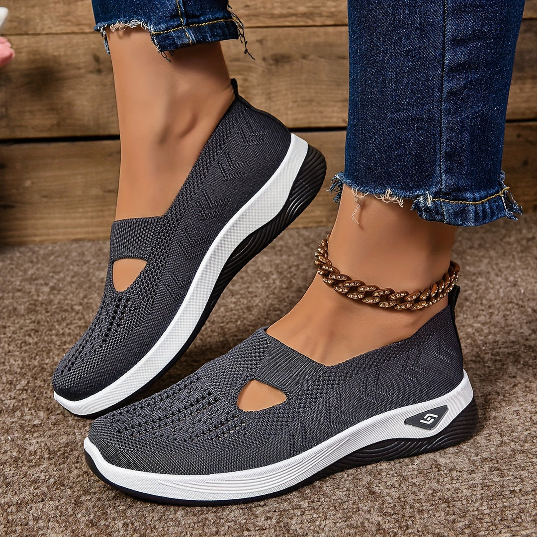 W&W Mode | Atmungsaktive Orthopädische Slip on Sneakers Für Damen