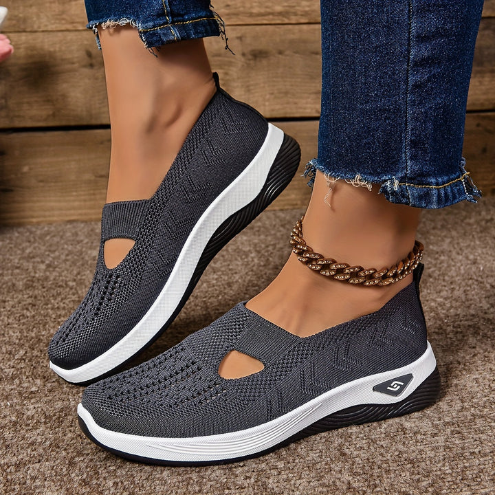 W&W Mode | Atmungsaktive Orthopädische Slip-On Sneakers für Damen