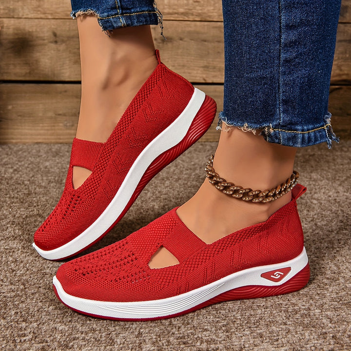 W&W Mode | Atmungsaktive Orthopädische Slip-On Sneakers für Damen