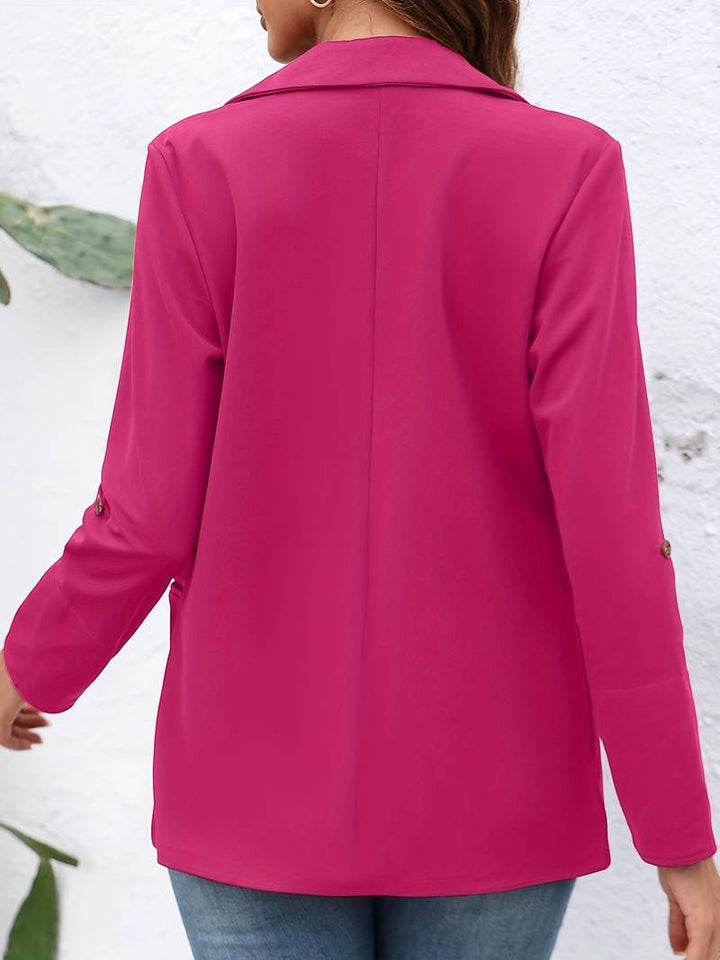 W&W Mode | Casual Blazer mit Offener Vorderseite für Damen | Stilvoll und Bequem