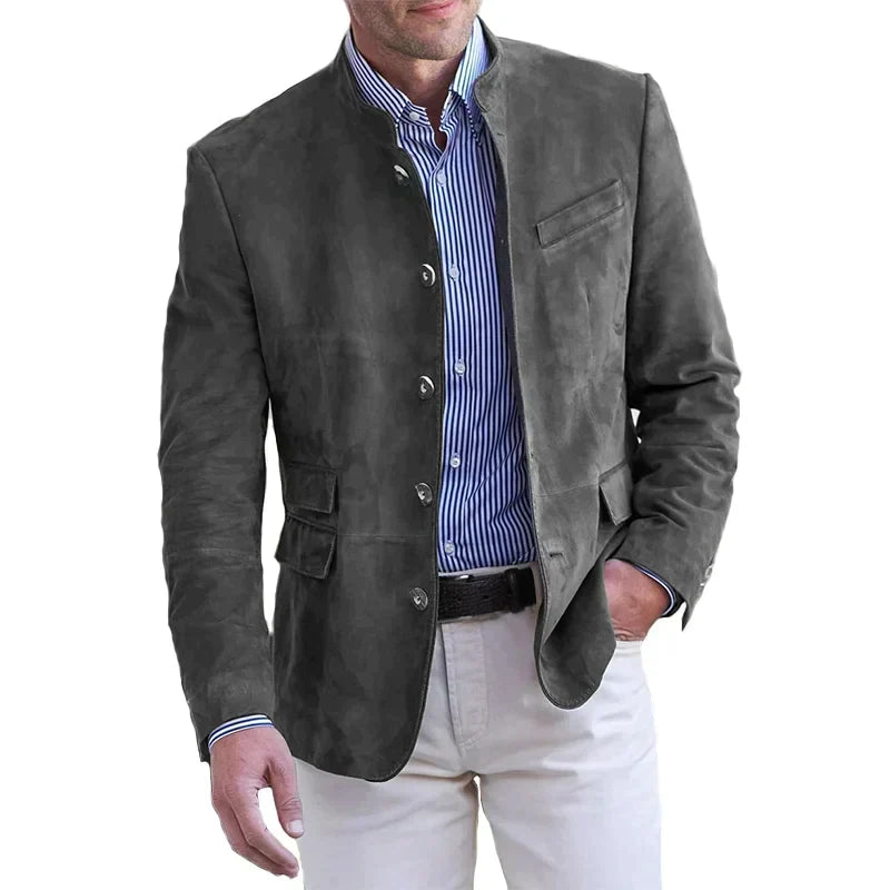 W&W Mode | Klassische Button-Down-Jacke Für Männer